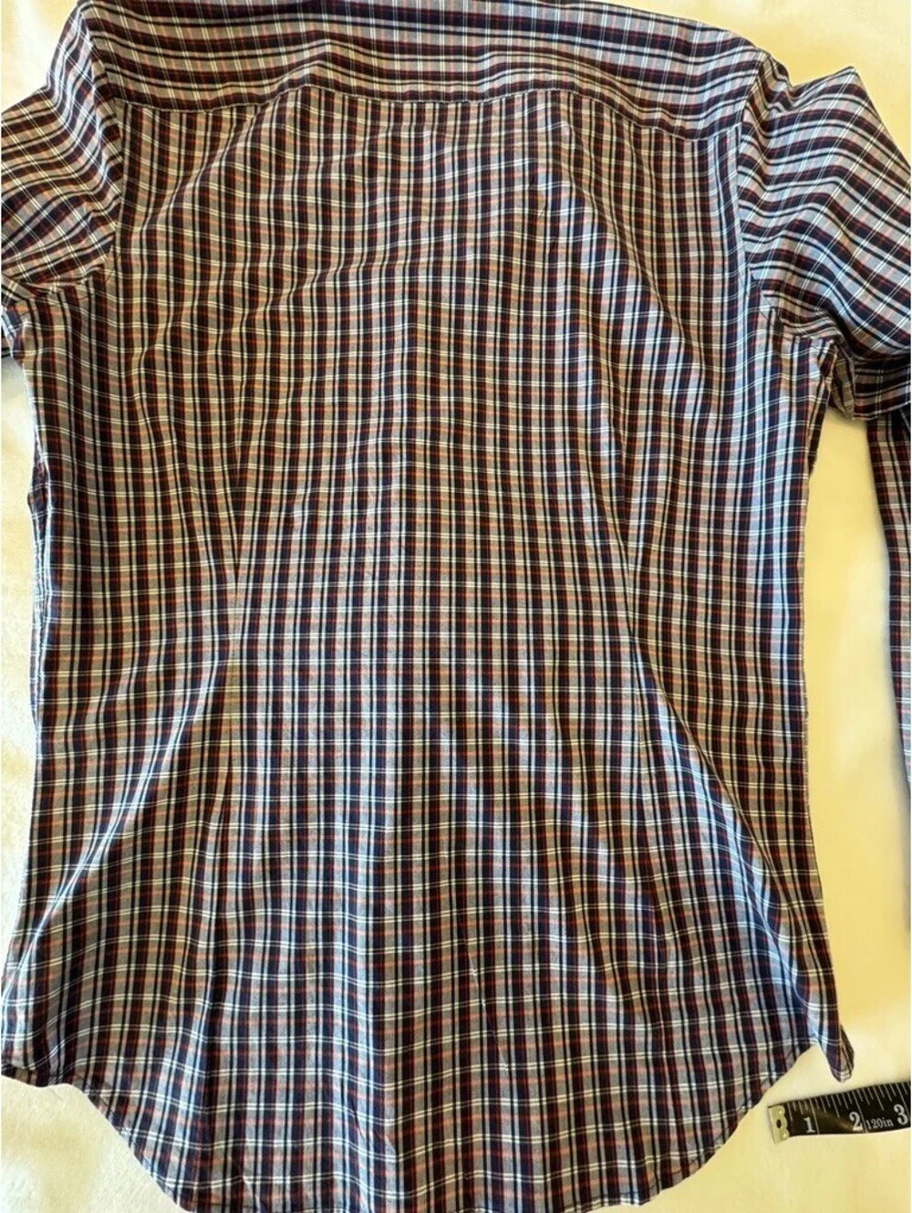 Banana Republic Slim Fit Men's Medium Plaid Button-Down Shirt
